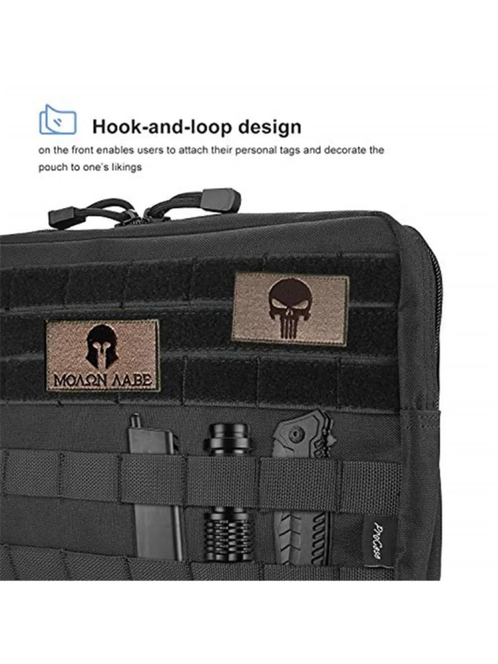 Tactical Admin Molle Pouch,Military MOLLE Pouch Horizontal Multi-Purpose Utility